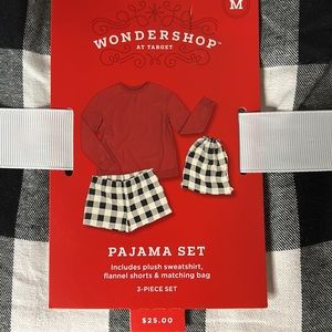 NWT Buffalo check pajama set